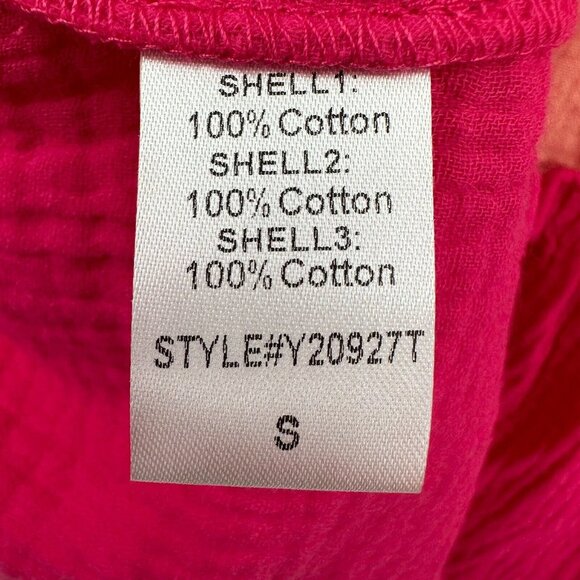 Pomander Place by Tuckernuck Sunset Colorblock Gauze Morgan Dress Tiered sz S - Picture 7 of 7